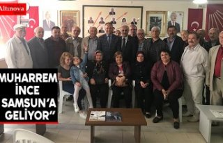 MUHARREM İNCE SAMSUN’A GELİYOR”