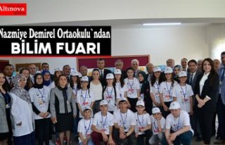 Nazmiye Demirel Ortaokulu`ndan Bilim Fuarı