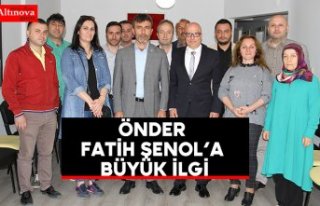 Önder Fatih Şenol’a Büyük İlgi