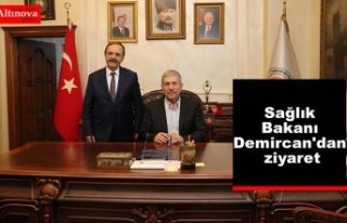 Sağlık Bakanı Demircan'dan ziyaret