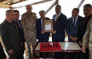 Şehit Karacaoğlu'nun ailesine şehadet belgesi verildi
