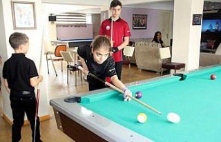 Sinop'ta bilardo turnuvası