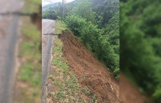 Trabzon'da sağanak etkili oldu