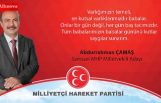 Abdurrahman Çamaş Babalar günü Mesajı