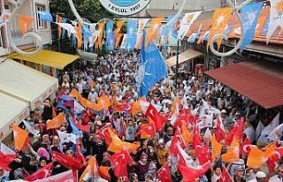 AK Parti'nin Suluova mitingi