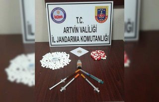 Artvin'de uyuşturucu operasyonu