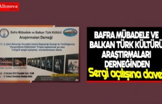 Bafra Mübadele Derneğinden Resim sergisi