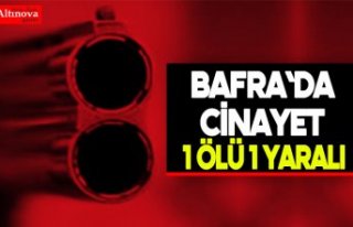 Bafra`da cinayet