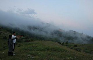 Bolu'da sağanak ve dolu etkili oldu