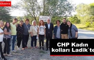 CHP Kadın kolları Ladik`te