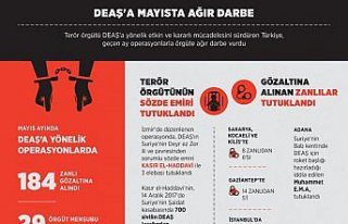 GRAFİKLİ - DEAŞ'a mayısta ağır darbe