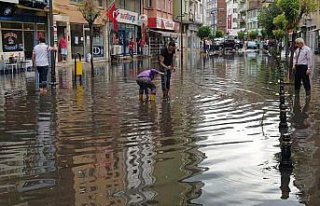 Karabük'te şiddetli yağış