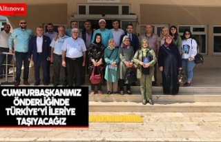 -Keleş: “Cumhurbaşkanımız önderliğinde Türkiye’yi...