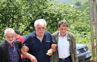 Konya'da otomobilin şarampole devrilmesi