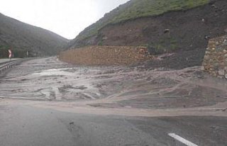 Kop Dağı'nda heyelan