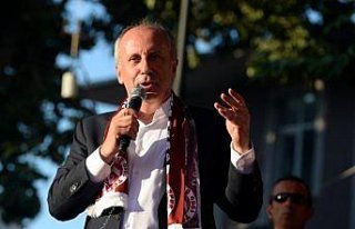 Muharrem İnce'nin Tokat mitingi