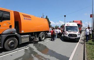Rize'de trafik kazası: 1 ölü, 1 yaralı