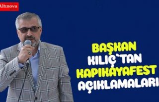 Başkan Kılıç`tan hazırız mesajı