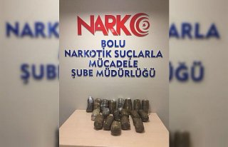Bolu'da uyuşturucu ile mücadele