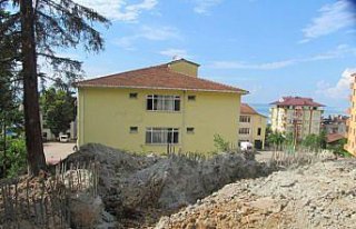 Heyelana fore kazıklı önlem