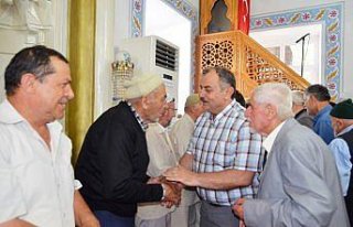 Ladik'te hacı adayları uğurlandı