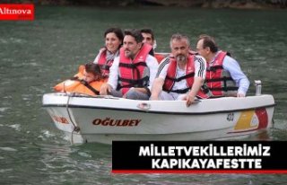 MİLLETVEKİLLERİMİZ KAPIKAYAFESTTE
