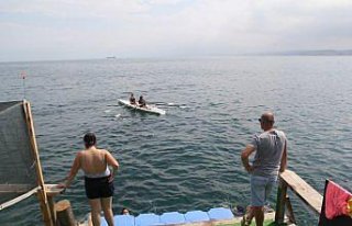 Sinop deniz küreği sporunda iddialı