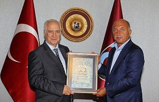 TFF heyetinden Trabzonspor'a ziyaret