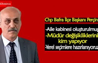 Vahit Perçin`den açıklamalar