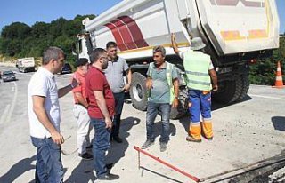 AK Parti İl Başkanı Keskin, Akçakoca'da inceleme...