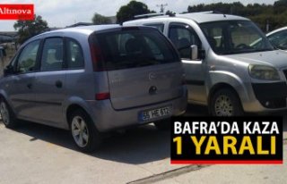 BAFRA'DA KAZA: 1 YARALI