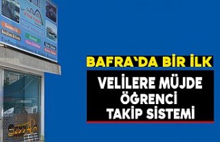 Bafra`da bir ilk “ÖĞRENCİ TAKİP SİSTEMİ”
