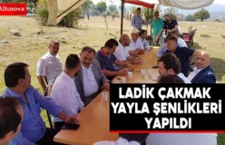 Ladik Çakmak Yayla Şenlikleri yapıldı
