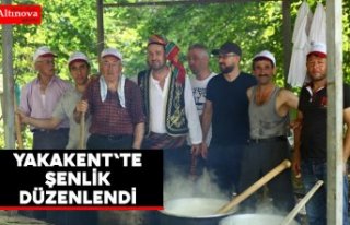 Yakakent'te şenlik düzenlendi