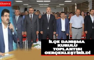 AK PARTİ BAFRA İLÇE DANIŞMA KURULU TOPLANTISI...