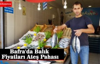 Bafra'da Balık Fiyatları Ateş Pahası