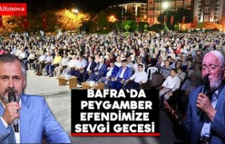 Bafra'da Peygamber Efendimize Sevgi Gecesi 