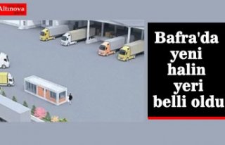 Bafra'da yeni halin yeri belli oldu