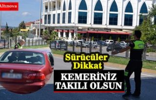 Bafra`da trafik uygulamaları