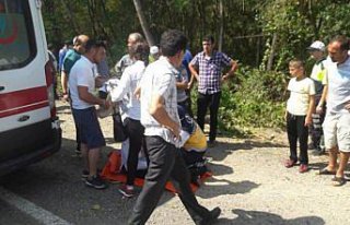 Bartın’da trafik kazası: 2 yaralı