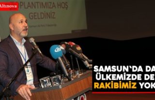 BAŞKAN KARADUMAN: SAMSUN'DA DA ÜLKEMİZDE DE...
