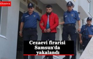 Cezaevi firarisi Samsun'da yakalandı