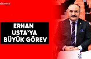 ERHAN USTA`YA BÜYÜK GÖREV