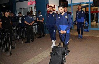Fenerbahçe kafilesi Rize'ye geldi