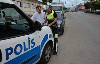 Görele'de trafik denetimleri