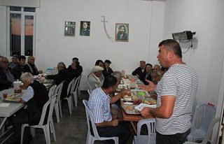 Havza'da cem evinde iftar programı düzenlendi