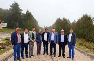 Milletvekili Çilez, asfalt çalışmalarını inceledi