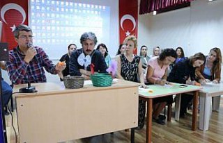 Minik öğrencilerin okul heyecanı