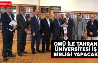 OMÜ ile Tahran Üniversitesi İş Birliği Yapacak