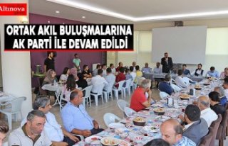 ORTAK AKIL BULUŞMALARINA AK PARTİ İLE DEVAM EDİLDİ